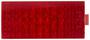 Grote Rectangle Red Reflector