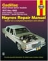 Haynes 70-93 Cadillac, Rear Wheel Drive Repair Manual