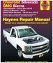 Haynes Chevrolet/GMC Silverado/Sierra 14-18 1500, 19 1500 LD, 15-19 2500/3500 Repair Manual