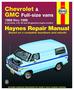 Haynes 68-96 Chevrolet Vans Repair Manual