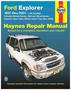 Haynes 91-01 Ford Explorer, Mazda Navajo, 97-01 Mercury Mountaineer, Explorer Sport, Sport Trac Repair Manual