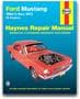 Haynes 64 1/2-73 Ford Mustang V8 Repair Manual