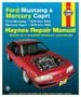 Haynes 79-93 Ford Mustang, Mercury Capri Repair Manual
