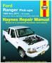 Haynes 93-11 Ford Ranger, Mazda Pickups Repair Manual