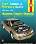 Haynes 86-95 Ford Taurus, Mercury Sable Repair Manual