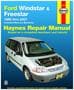 Haynes 95-03 Ford Windstar, 04-07 Mercury Monterey Repair Manual