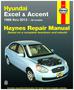 Haynes 86-09 Hyundai Excel, Accent Repair Manual