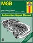 Haynes 62-80 MGB, 4 Cylinder Repair Manual