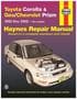 Haynes 93-02 Toyota Corolla, GEO, Chevrolet Prizm Repair Manual