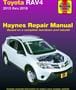 Haynes 13-18 Toyota RAV4 Repair Manual