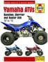 Haynes ATV Repair Manual; Yamaha Banshee, Warrior, RaptorATV Repair Manual