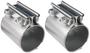 Hooker Header 2-1/2 Inch Stainless Steel Exhaust Clamp/Coupler