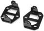 Hooker Header Blackheart Powder Coat Engine Mount Bracket