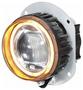 Hella Amber, White LED Headlight