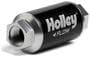 Holley 3/8 Inch Inlet 3/8 Inch Outlet Fuel Filter