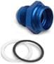 Holley -8AN, 7/8-20 Inch Fuel Line Adapter