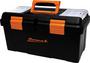 Homak Black, Orange Plastic Tool Box
