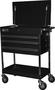Homak 3 -Drawer Midnight Black Service Cart