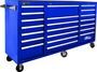 Homak 21 -Drawer Rally Sport Blue Rolling Cabinet Tool Box