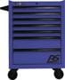 Homak 7 -Drawer Rally Sport Blue Roller Cabinet Tool Box