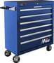 Homak 6 -Drawer Rally Sport Blue Rolling Cabinet Tool Box