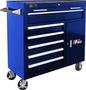 Homak 6 -Drawer Rally Sport Blue Roller Cabinet Tool Box