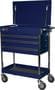 Homak 3 -Drawer Rally Sport Blue Service Cart