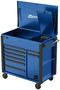 Homak 8 -Drawer Rally Sport Blue Power Service Cart