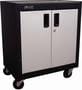 Homak 1 -Drawer Black, Gray Mobile Cabinet