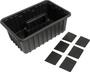 Homak Plastic Organizer Tray