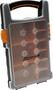Homak Black, Clear Portable Storage Box