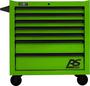 Homak 7 -Drawer Monster Green Roller Cabinet Tool Box