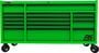 Homak 16 -Drawer Monster Green Roller Cabinet Tool Box