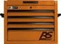 Homak 4 -Drawer Competition Orange Tool Box