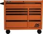 Homak 9 -Drawer Competition Orange Roller Cabinet Tool Box