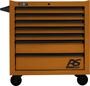 Homak 7 -Drawer Competition Orange Roller Cabinet Tool Box