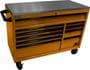 Homak 10 -Drawer Competition Orange Roller Cabinet Tool Box