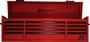 Homak 12 -Drawer Fury Red Tool Box