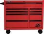 Homak 9 -Drawer Fury Red Roller Cabinet Tool Box