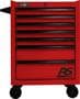 Homak 7 -Drawer Fury Red Roller Cabinet Tool Box