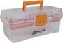 Homak Clear, Orange Carry Box