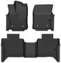 Husky Liner X-Act Contour Black Thermoplastic Elastomer (TPE) Floor Mats