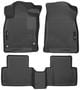 Husky Liner WeatherBeater Black Rubber Floor Mats