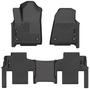 Husky Liner WeatherBeater Black Thermoplastic Olefin (TPO) Floor Mats
