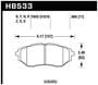 Hawk Performance Front Brake Pads