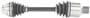 Import Direct CV Axle Shaft - New