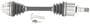 Import Direct CV Axle Shaft - New