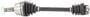 Import Direct CV Axle Shaft - New