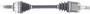 Import Direct CV Axle Shaft - New