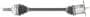 Import Direct CV Axle Shaft - New